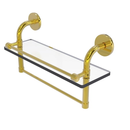 16 inch towel bar remi collection 16 inch gallery glass shelf with towel bar walmartcom 16 inch towel bar remi collection 16 inch gallery glass shelf with towel bar walmartcom